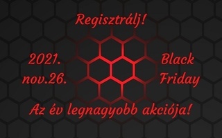 Black Friday előzetes regisztráció