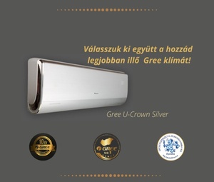 Gree U-Crown Silver klíma